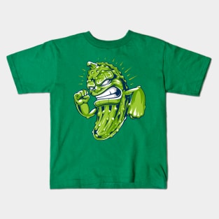 Power Gherkin Man Kids T-Shirt